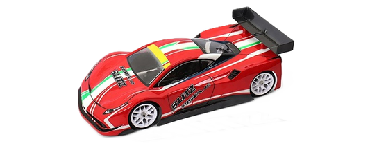 BLITZ - PISTA-10 1/10 CAR GT Body Shell (190mm) (0.5mm Standard Thickness) Supplied Clear