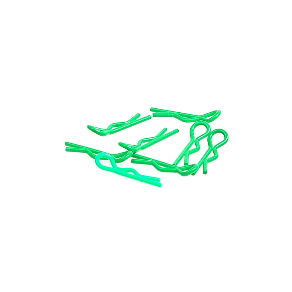 Core RC - Small Body Clip 1/10 - Fluorescent Green (8) - CR064