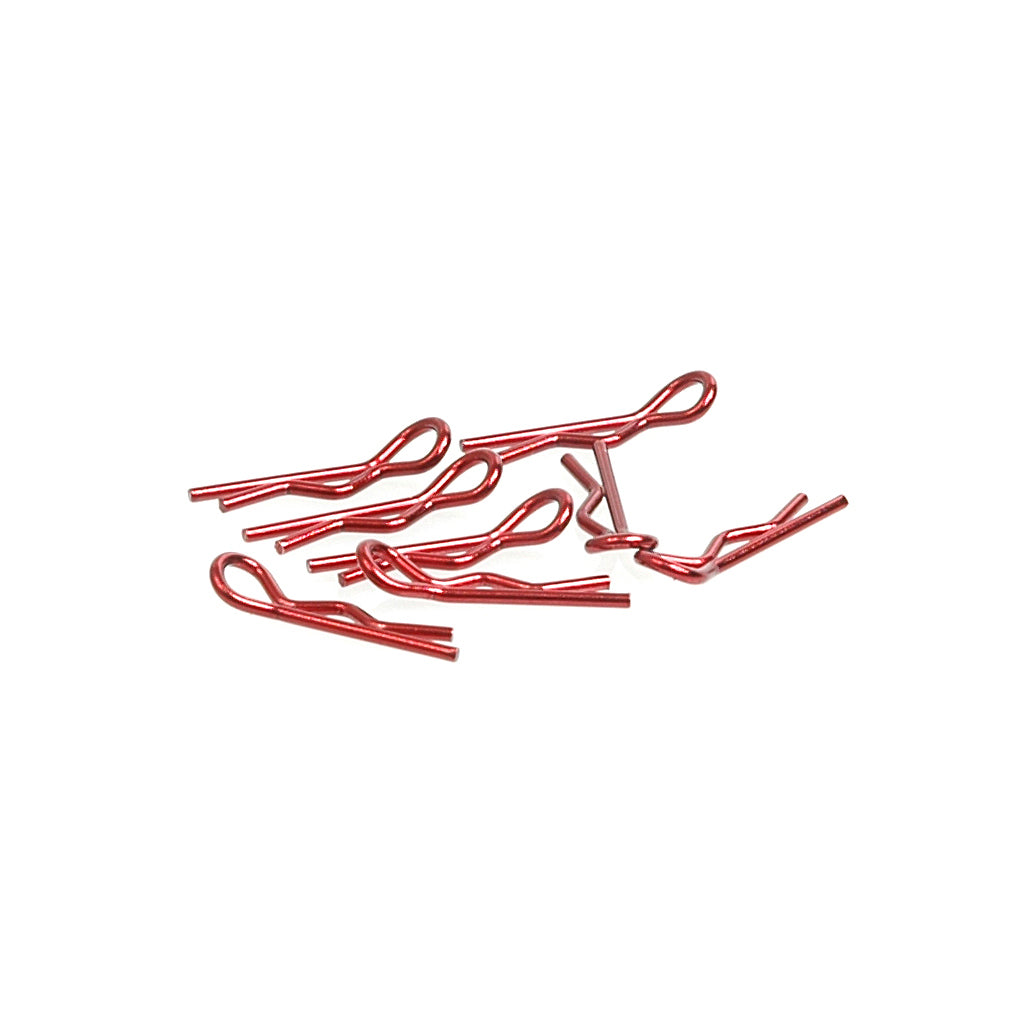 Core RC - Small Body Clip 1/10 - Metallic Red (8) - CR067