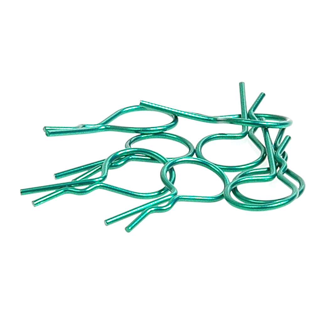 Core RC - Big Body Clip 1/10 - Metallic Green (8) - CR076