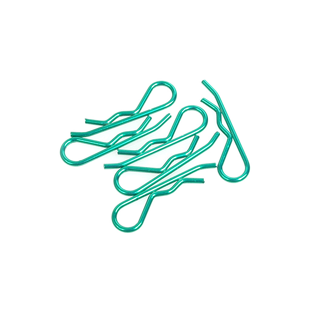 Core RC - Body Clip 1/8 - Metallic Green (6) - CR096