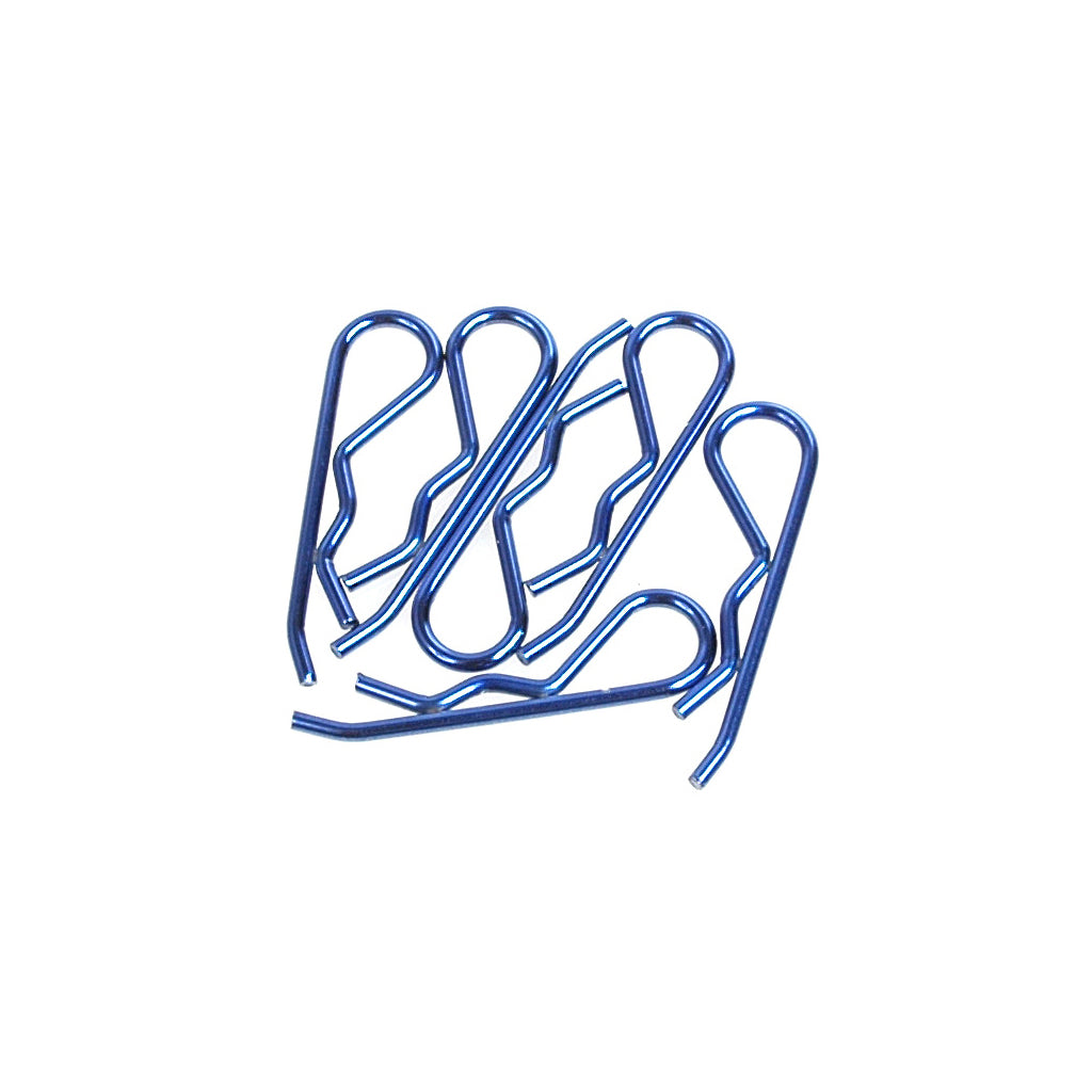 Core RC - Body Clip 1/8 - Metallic Blue (6) - CR098
