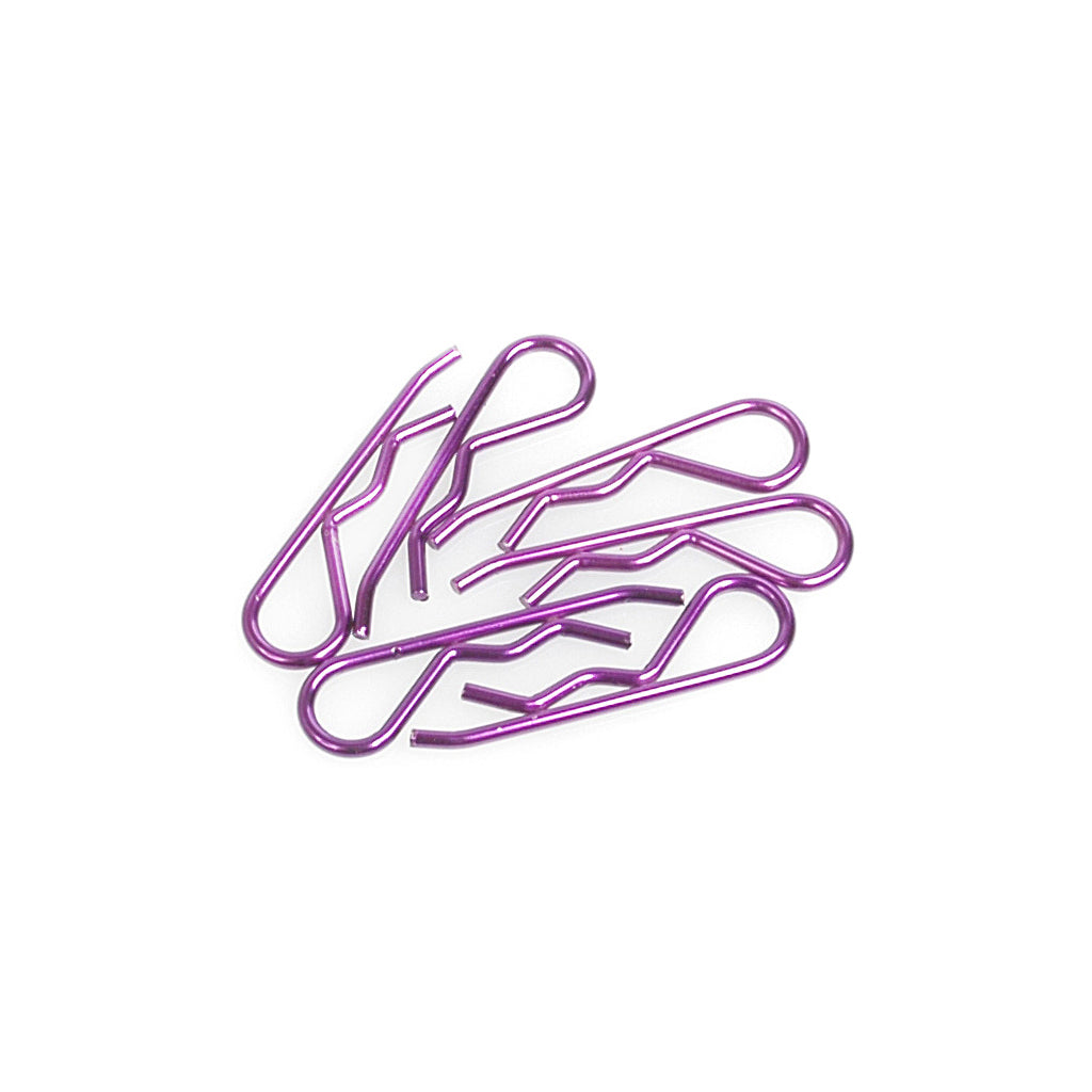 Core RC - Body Clip 1/8 - Metallic Purple (6) - CR099