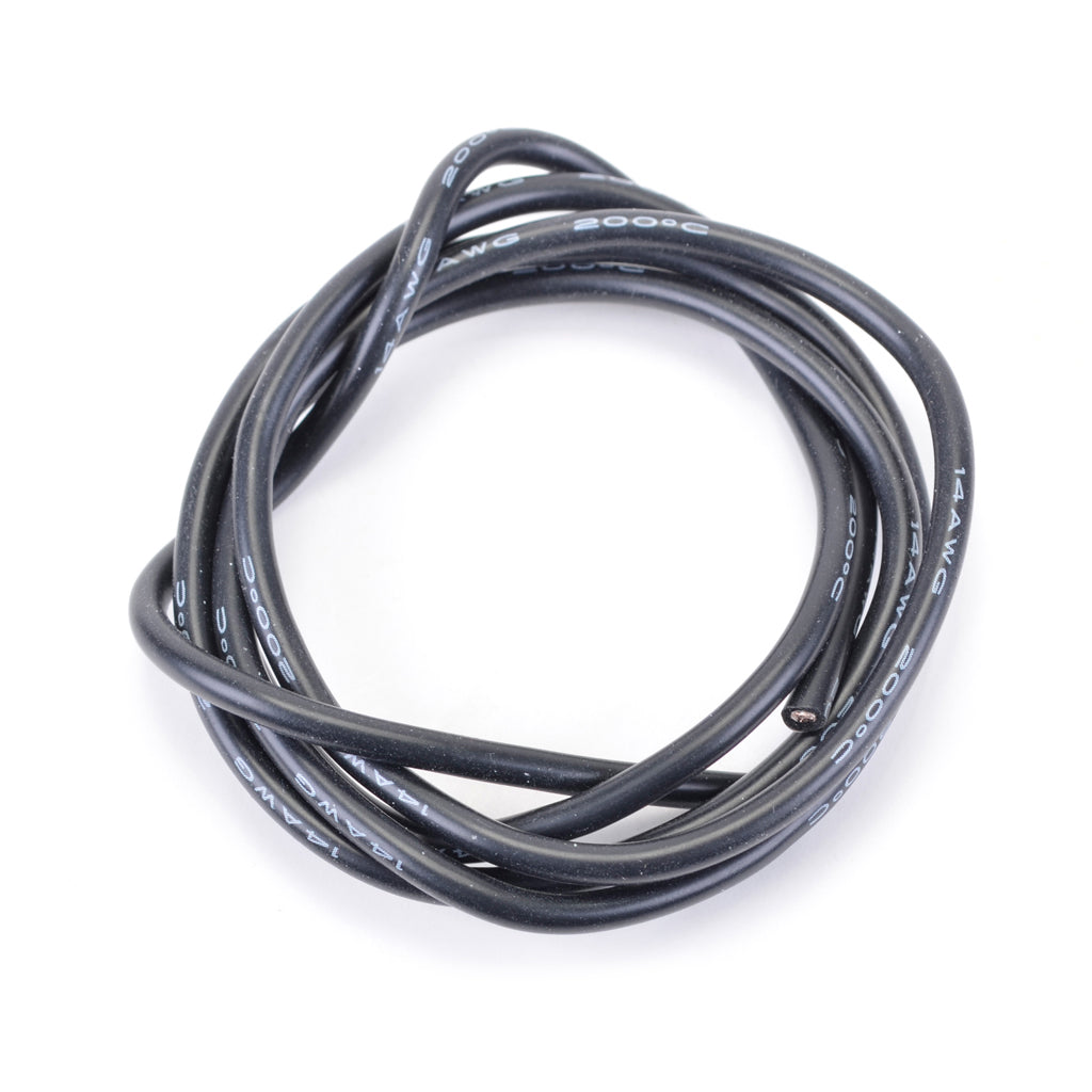 Core RC - Silicone Wire Black 14 AWG - 1Mtr - CR287