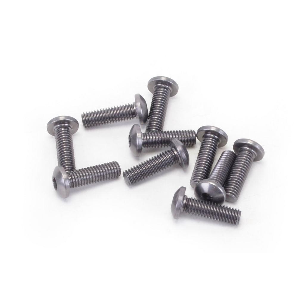 Core RC - Alloy Button Head Hex Screws M3x10 pk10 - CR316