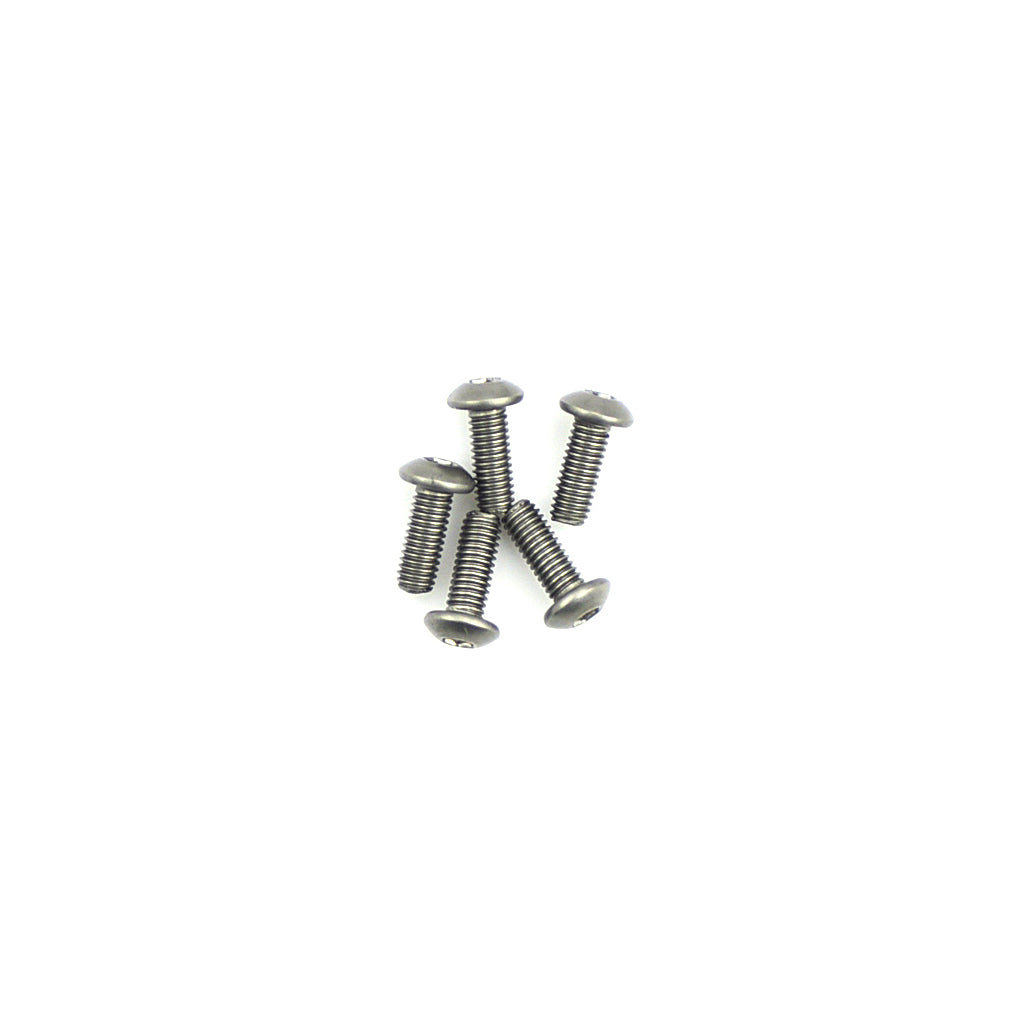 Core RC - Titanium Button Head Hex Screws M3x8 pk10 - CR328