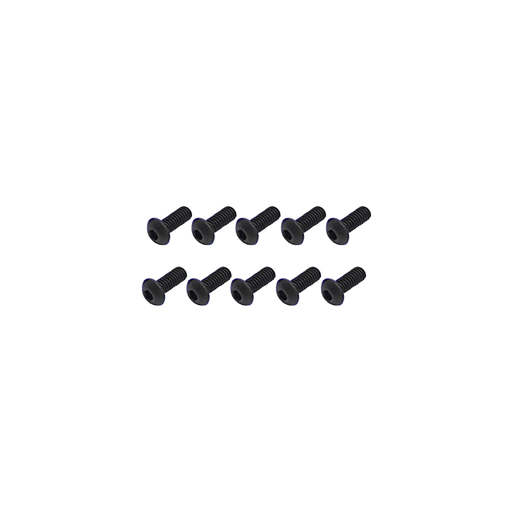 Core RC - Steel Button Head Hex Screws M2.5x6 pk10 - CR359