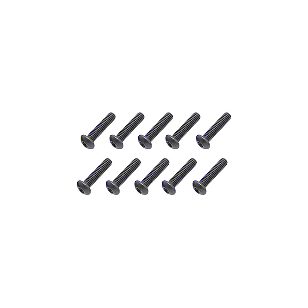 Core RC - Steel Button Head Hex Screws M3x12 pk10 - CR364