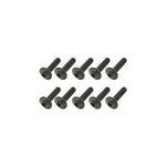 Core RC - Steel Fl Caphead Hex Screws M3x12 pk10 (Servo mount screws)