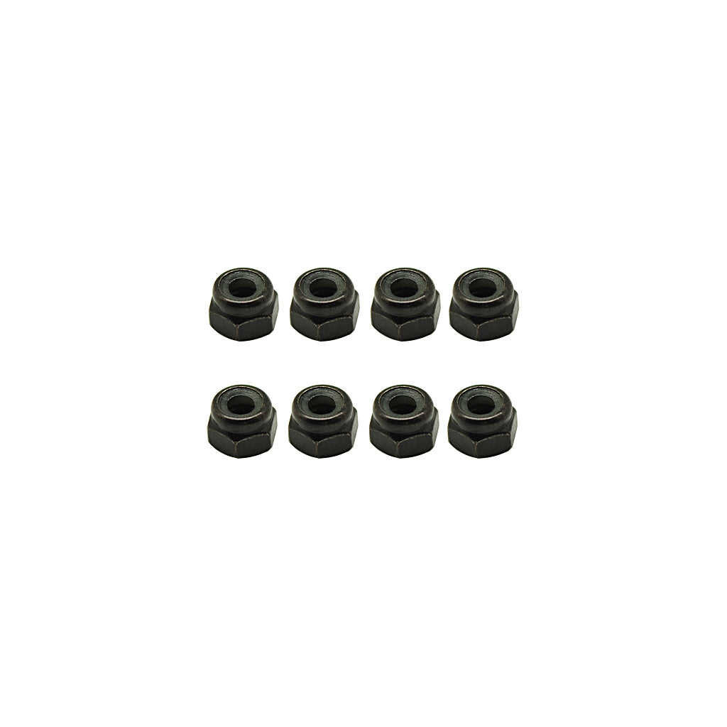 Core RC - M3 Nyloc Nuts Steel - pk8 - CR462
