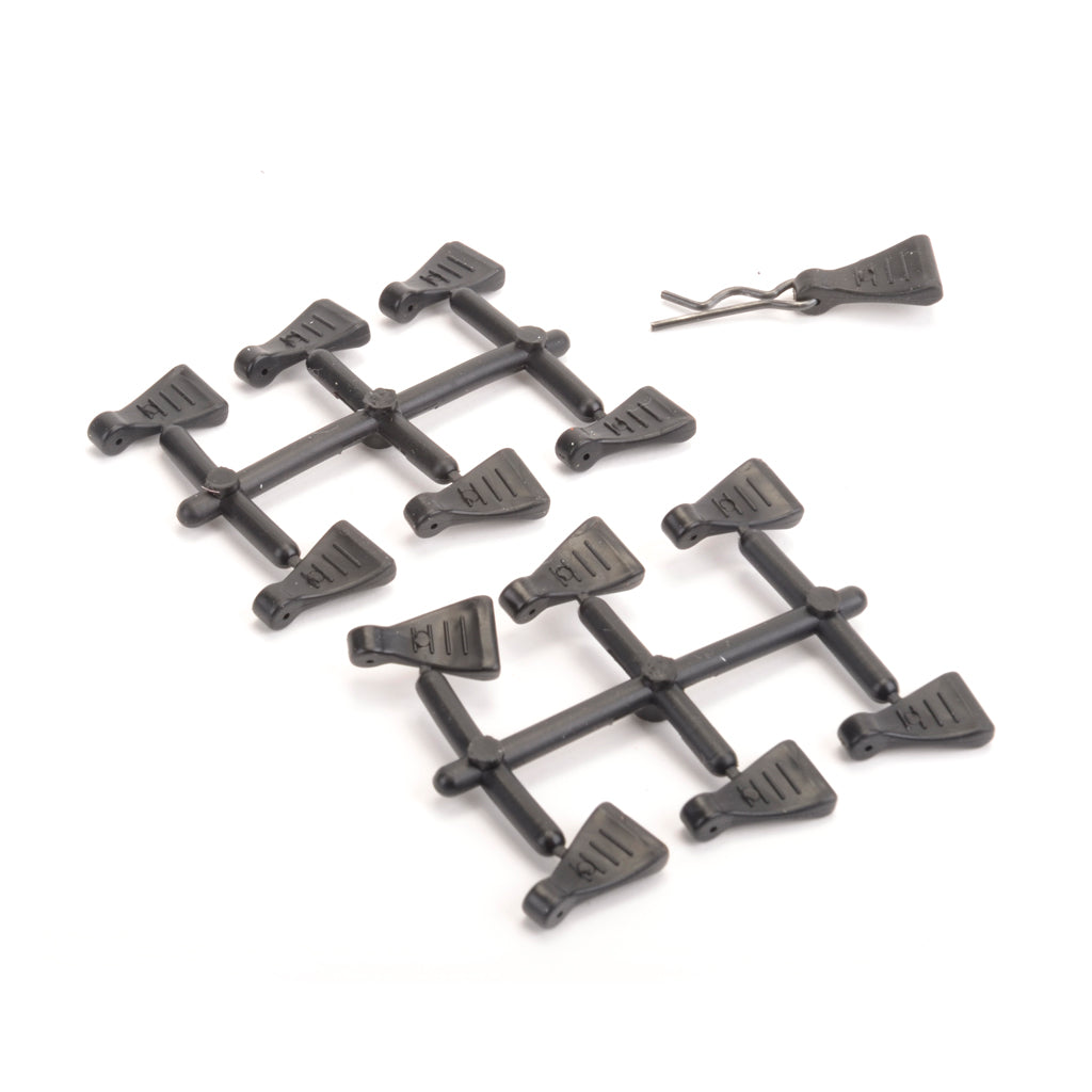 Core RC - Rubber Body Clip Pulls - pk12 - CR638