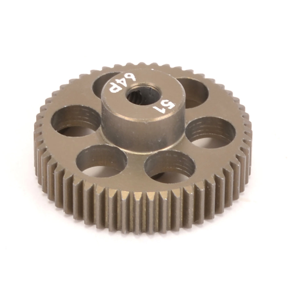 Core RC - Pinion Gear 64DP 51T (7075 Hard) - CR6451
