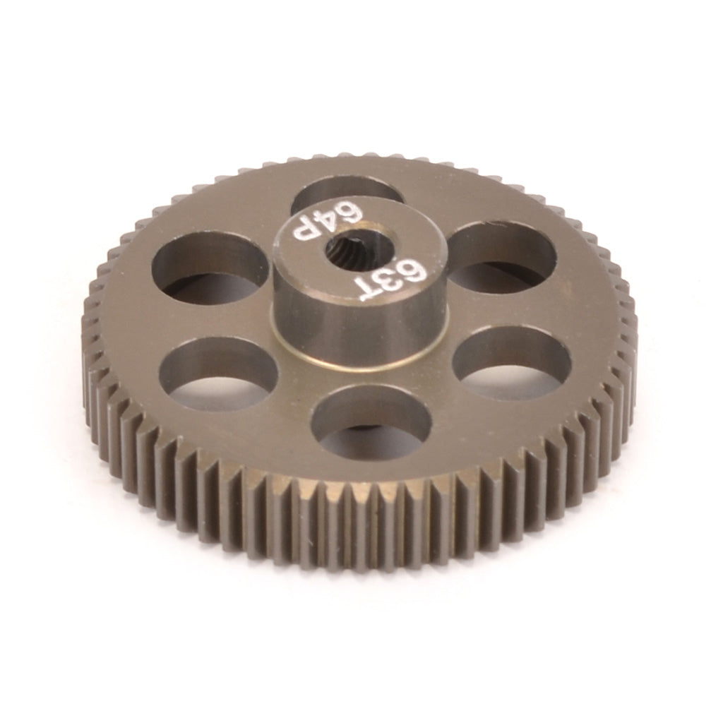 Core RC - Pinion Gear 64DP 63T (7075 Hard) - CR6463