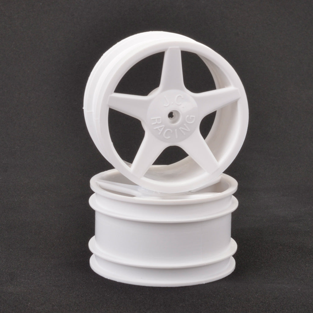 Core RC - JC 5 Spoke 2.2 Rear White Wheel XLS,PC pr - CR681