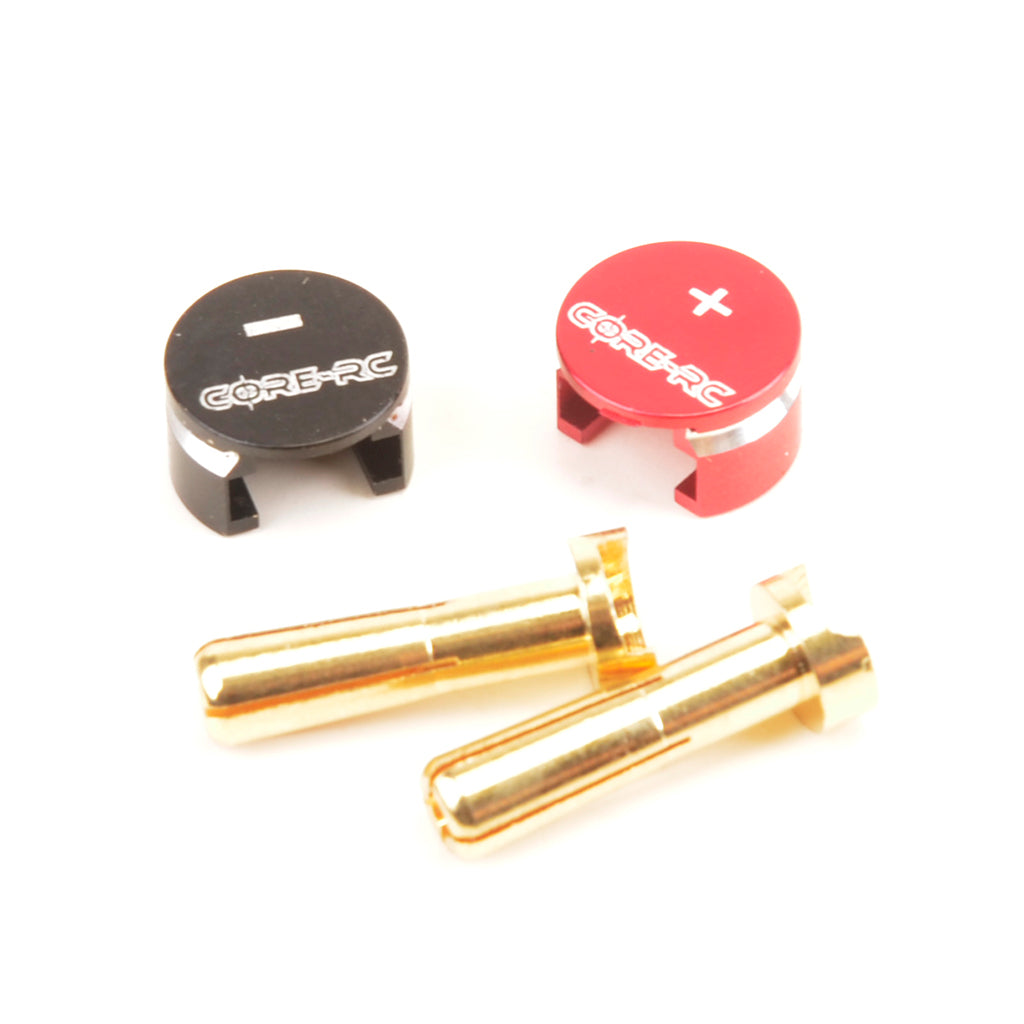 Core RC - Low Pro Heatsink Bullet Plug Grips - 4mm - CR863