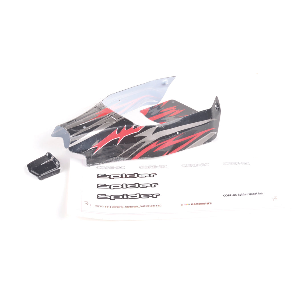 Core RC - Spider Body Red - CRA180