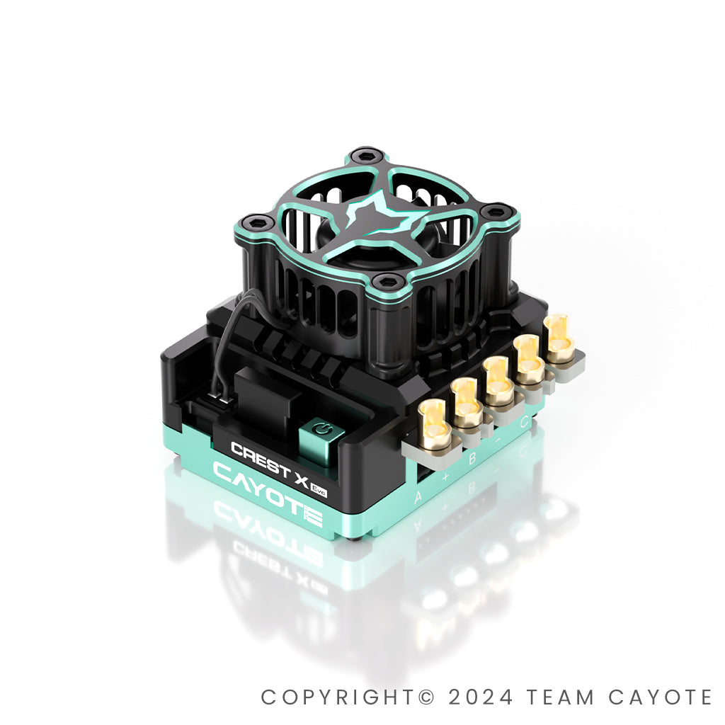 Cayote - CAYOTE Racing CREST X Evo 1/10th Competition ESC - CYEA11005