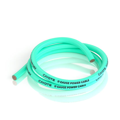 CAYOTE - 11AWG Thin-Wall Silicone Wire - 1M Green for Motor / ESC / Battery Wire -  CYECW07