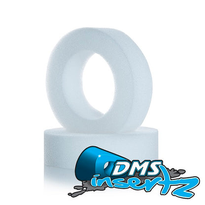 DMS Insertz – Originalz White (1/10 Buggy) foam tire Inserts (2WD Front)  – soft (1 pr) - DMS302