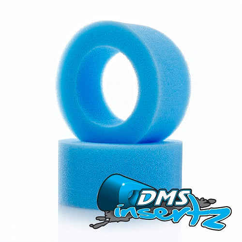 DMS Insertz – Originalz Blue Rear (1/10 Buggy) foam tire Inserts (4WD/ 2WD)  – Medium (1 pr) - DMS303