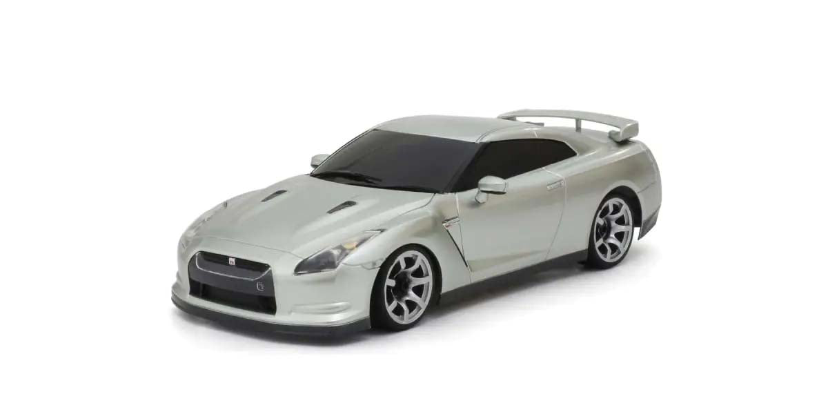 Kyosho - My First Mini-Z 1:28 Nissan GT-R R35 Silver (1:24th Class) - K.66608A (Micro RC CAR)