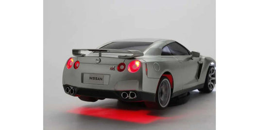 Kyosho - My First Mini-Z 1:28 Nissan GT-R R35 Silver (1:24th Class) - K.66608A (Micro RC CAR)