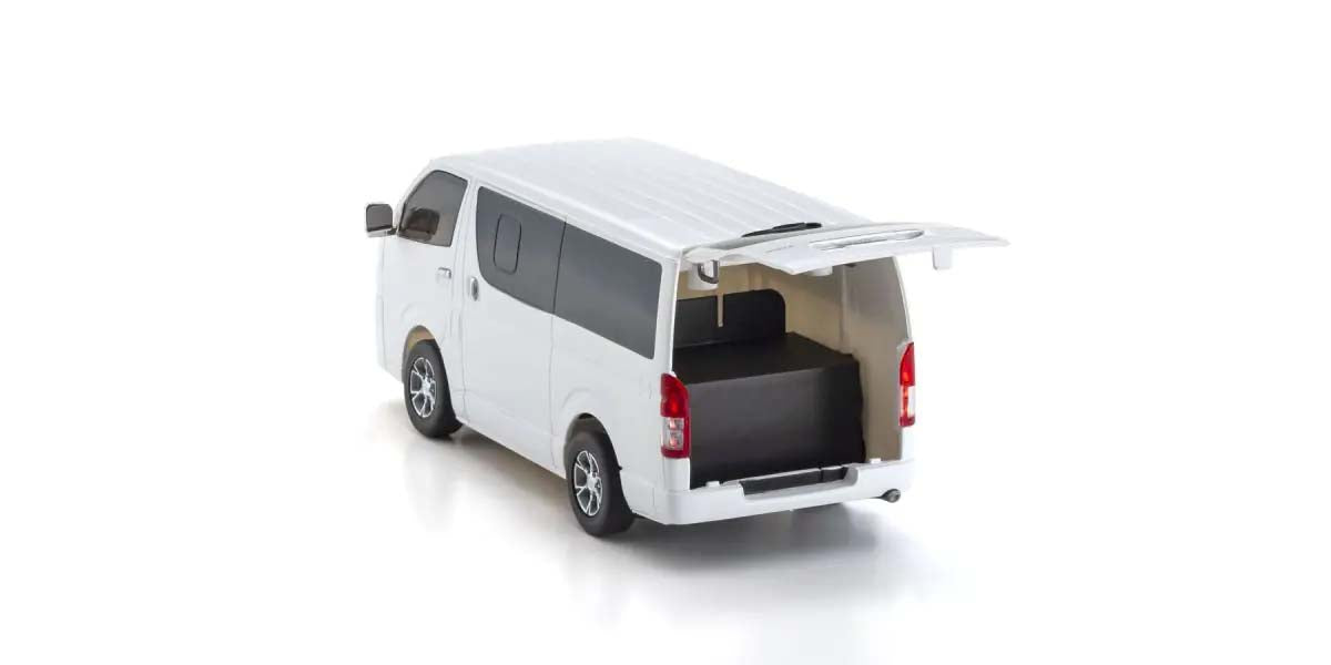 Kyosho - My First Mini-Z 1:28 Toyota Hi-Ace Super GL WH (1:24th Class) - K.66609A (Micro RC CAR)