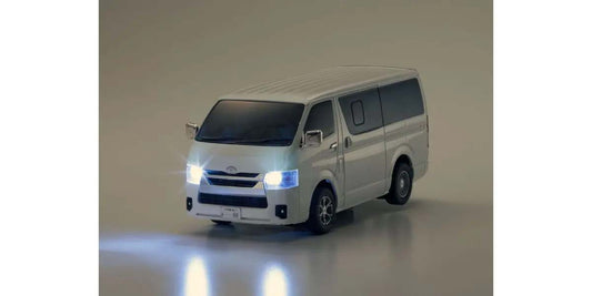 Kyosho - My First Mini-Z 1:28 Toyota Hi-Ace Super GL WH (1:24th Class) - K.66609A (Micro RC CAR)