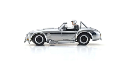 Kyosho - My First Mini-Z 1:28 Shelby Cobra 427 S/C Chrome (1:24th Class) - K.66610C (Micro RC CAR)