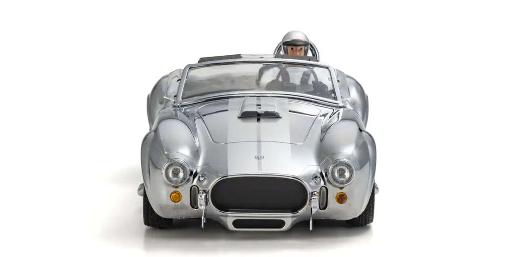 Kyosho - My First Mini-Z 1:28 Shelby Cobra 427 S/C Chrome (1:24th Class) - K.66610C (Micro RC CAR)