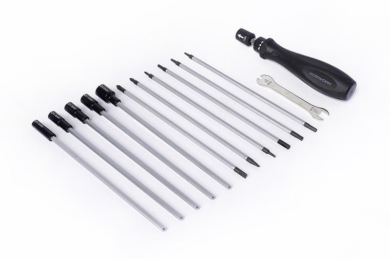 Koswork - V2 Tool Set with Pouch (12pcs) - KOS13246V2
