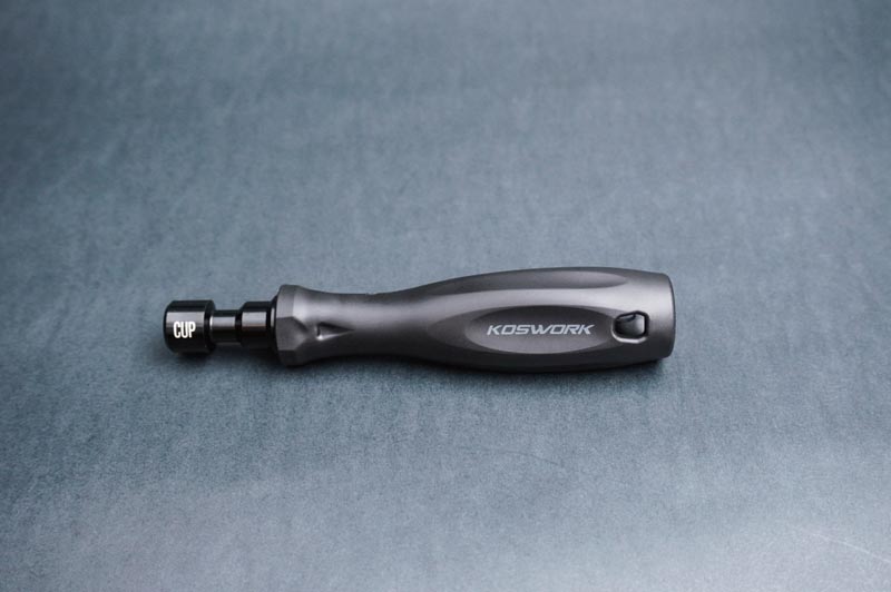 Koswork - Hard Coated Aluminium Ball Cup Wrench 1/10 - KOS13204-CUP