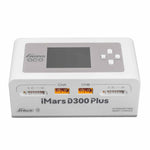 GensAce - Lipo LiHV RC Battery Charger iMars D300 PLUS Dual Channel (UK) White - GEA300WPLUS-WUK