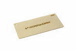 Koswork - Brass Shorty Lipo Weight 94x46x0.6mm - 22g - KOS04221