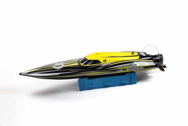 (Offer) JOYSWAY - RC Alpha Deep Vee Brushless 1060mm 2.4G RTR Boat (Y) (Includes 2x3S-5000mah Batteries) - JW8901-RTR
