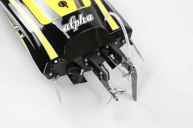 (Offer) JOYSWAY - RC Alpha Deep Vee Brushless 1060mm 2.4G RTR Boat (Y) (Includes 2x3S-5000mah Batteries) - JW8901-RTR