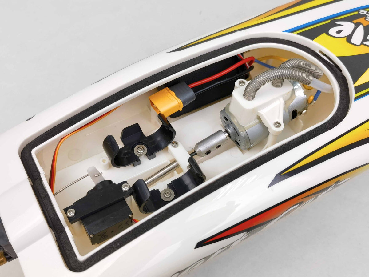 JOYSWAY - RC Smart Cat Electric ABS 420mm Brushed 2.4G RTR Boat - JW8204 (Radio, battery & charger included)