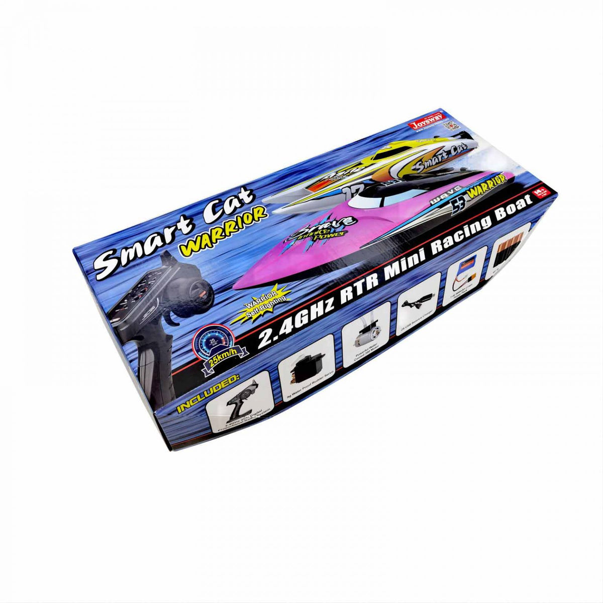 JOYSWAY - RC Smart Cat Electric ABS 420mm Brushed 2.4G RTR Boat - JW8204 (Radio, battery & charger included)