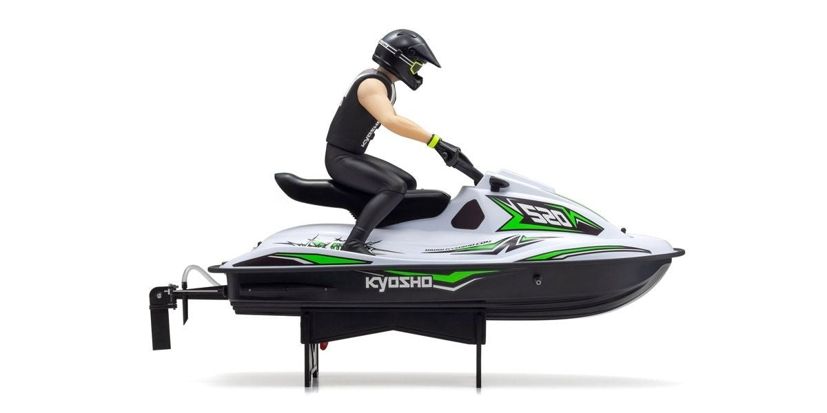 KYOSHO - RC EP Boat Jetski RTR Wave Chopper 2.0 RC Electric Readyset (KT231P+) T1 Green - K.40211T1B (Just add Battery & Charger)