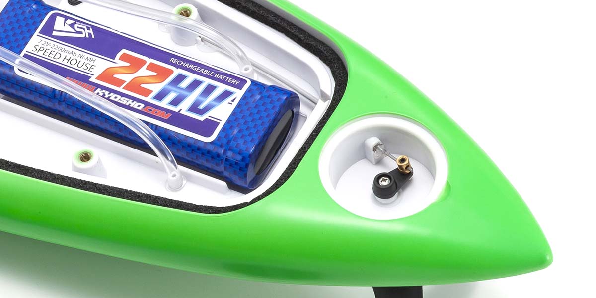 KYOSHO - RC EP Boat RTR RC Surfer 4 RC Electric Readyset (KT231P+) T3 Catch Surf - K.40110T3B (Just add Battery & Charger)