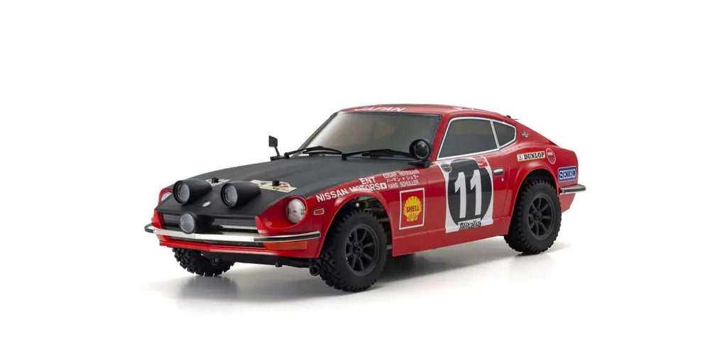 KYOSHO - RC Car RTR Kyosho Fazer FZ02-R Rally Datsun 240Z (Free 4000mah Lipo) - K.344824000 (Just add Charger)
