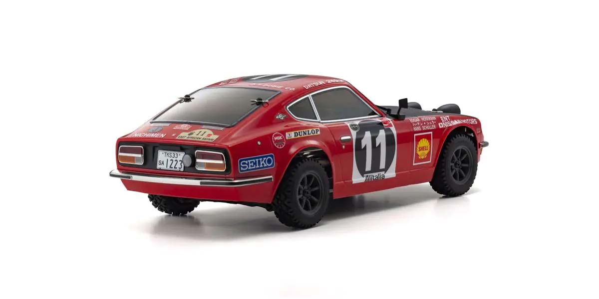 KYOSHO - RC Car RTR Kyosho Fazer FZ02-R Rally Datsun 240Z (Free 4000mah Lipo) - K.344824000 (Just add Charger)