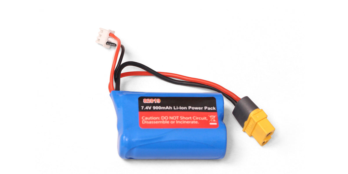 Joysway - Mad Shark V3-Racebird Li-ion Po4 2S 7.4V 900mah Battery (XT60 Plug) - JW82019