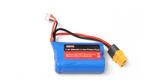 Joysway - Mad Shark V3-Racebird Li-ion Po4 2S 7.4V 900mah Battery (XT60 Plug) - JW82019