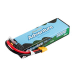 GensAce - Adventure Crawler LiPo 2S 7.4V 5000mah 60C Lipo Battery (XT60) 136x48x25mm 250g G-Tech - GEA502S60X6HGT