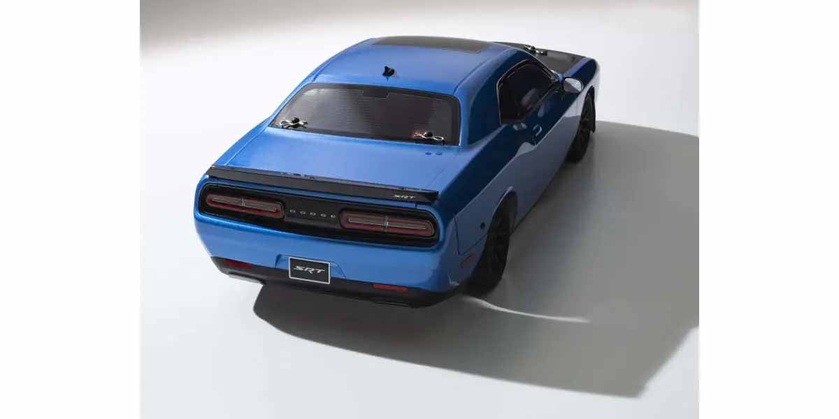 Kyosho Fazer - FZ02 (L) Dodge Challenger SRT 2015 Blue 1/10 RC CAR - RTR Readyset (Brushed) - K.34415T2C (Requires Battery & Charger)