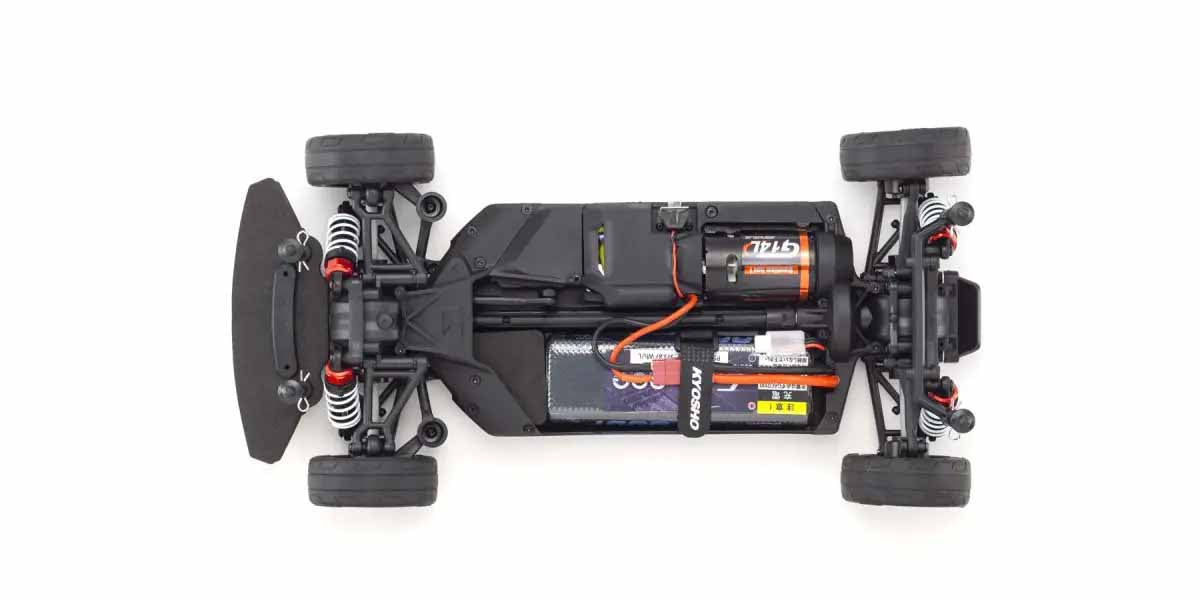 Kyosho Fazer - FZ02 (L) Dodge Challenger SRT 2015 Blue 1/10 RC CAR - RTR Readyset (Brushed) - K.34415T2C (Requires Battery & Charger)
