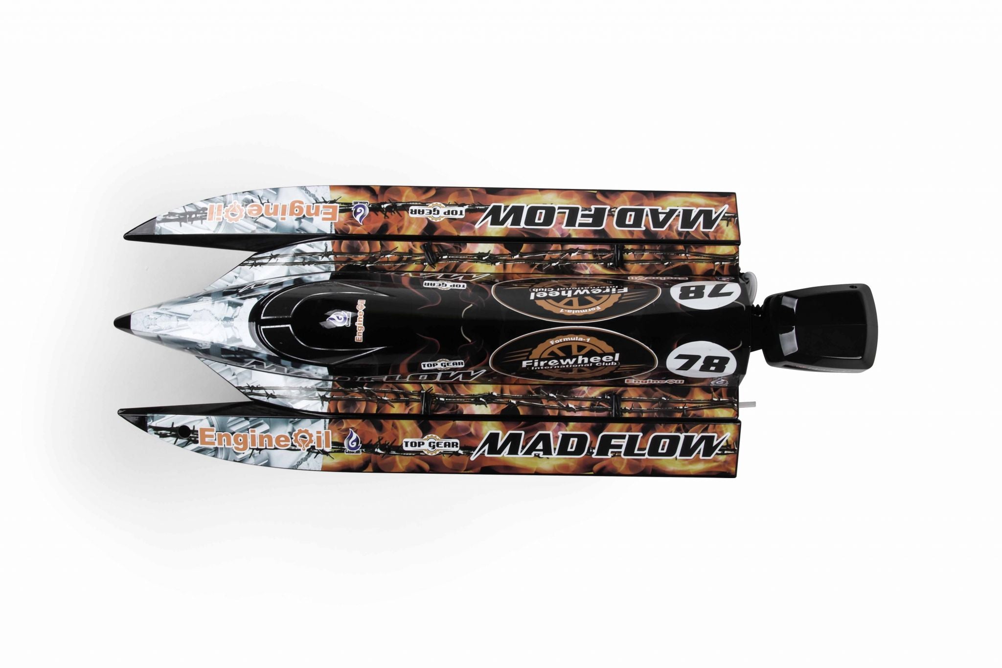 JOYSWAY - RC Mad Flow V3 Brushless F1 Electric ABS 590mm 2.4G RTR Boat - JW8653V3-RTR