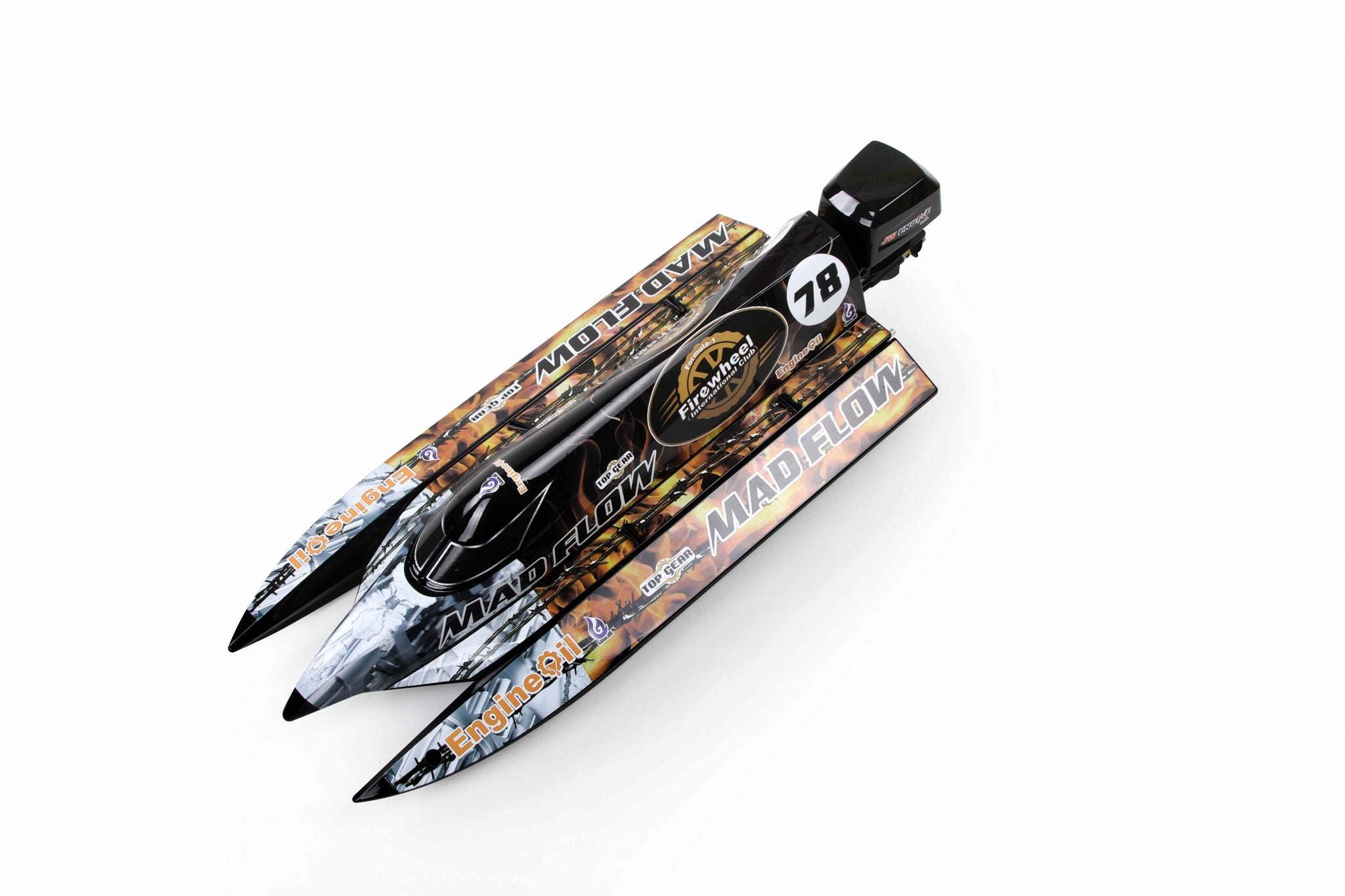 JOYSWAY - RC Mad Flow V3 Brushless F1 Electric ABS 590mm 2.4G RTR Boat - JW8653V3-RTR