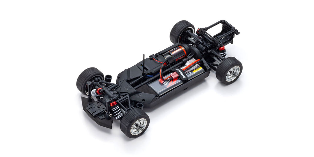 KYOSHO - RC 1/10 Car RTR FULL SET Fazer FZ02 (L) Ford Mustang Boss 429 Black 1969 (4000mah Lipo & Charger Included)- K.34437T1-FS (4000mah Lipo & Charger Included)